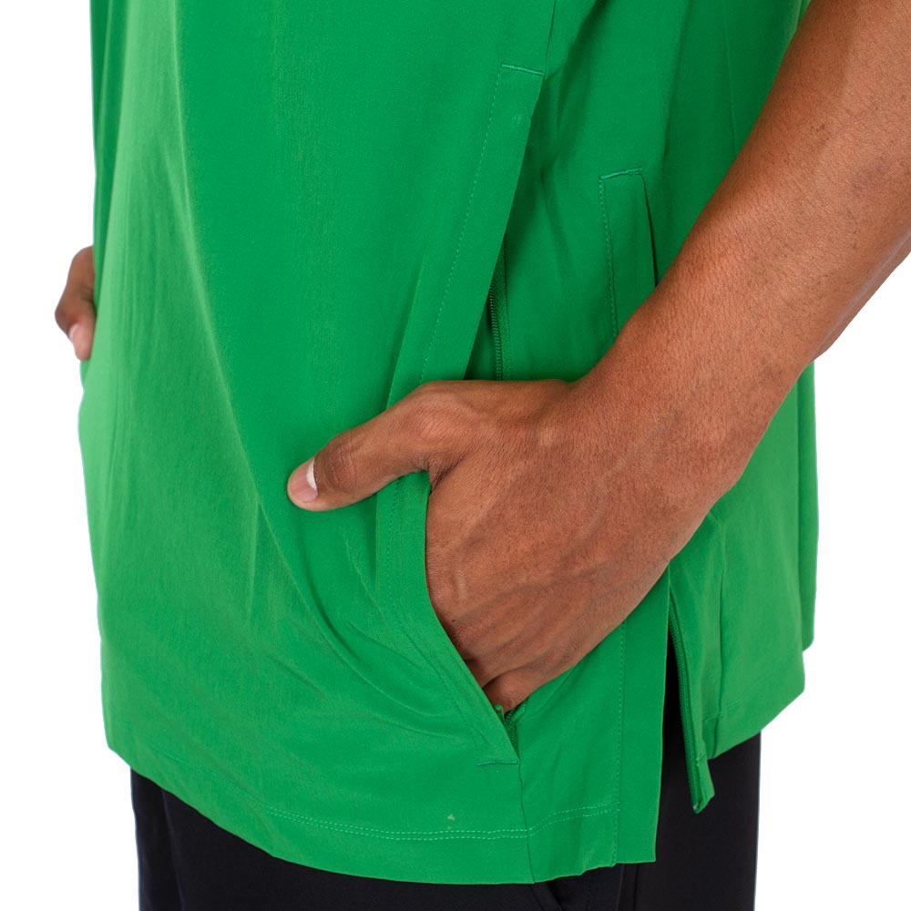 Classic Oregon O, Nike, Green, Coat/Jacket, Polyester Blend, Men, Coaches, Water Repellent, Taffeta, Sideline, Pullover, Short sleeve, 883780